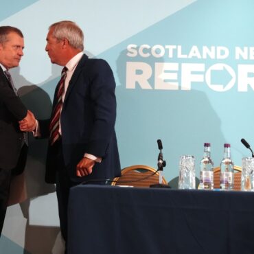 Reform UK Gains First MSP As Tory Defects To Nigel Farages Party