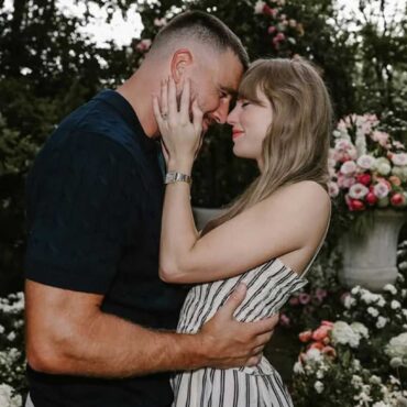Its A Love Story Taylor Swift Announces Engagement To NFL Star Travis Kelce