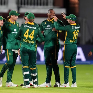 South Africa Beat England By Five Runs To Wrap Up ODI Series