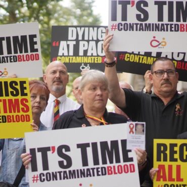 Concerns Over Unethical Testing Payout For Infected Blood Victims