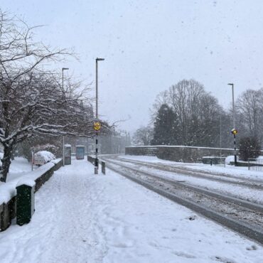Amber Warning For Snow Issued As Wintry Weather Continues