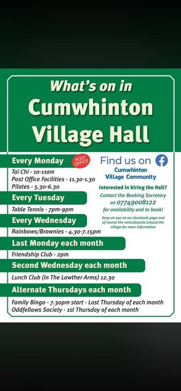Regular Thursday Groups poster