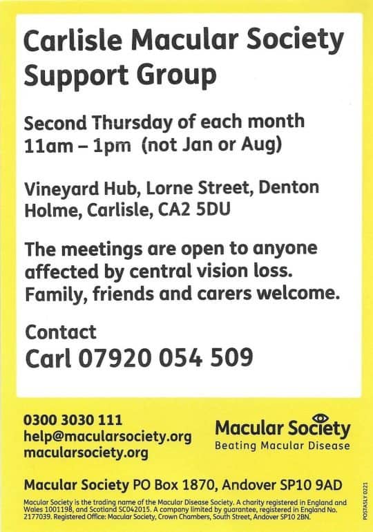 Regular Thursday Groups poster
