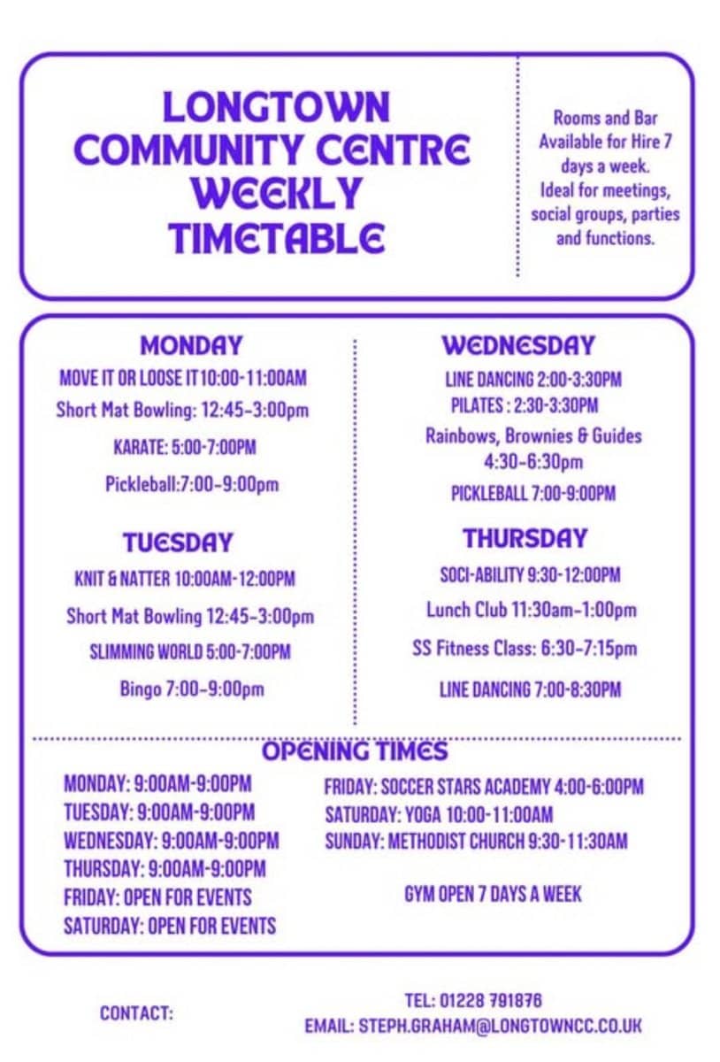 Regular Wednesday Groups poster