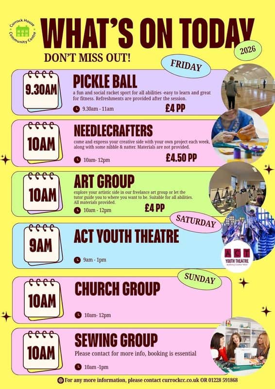 Regular Friday Groups poster