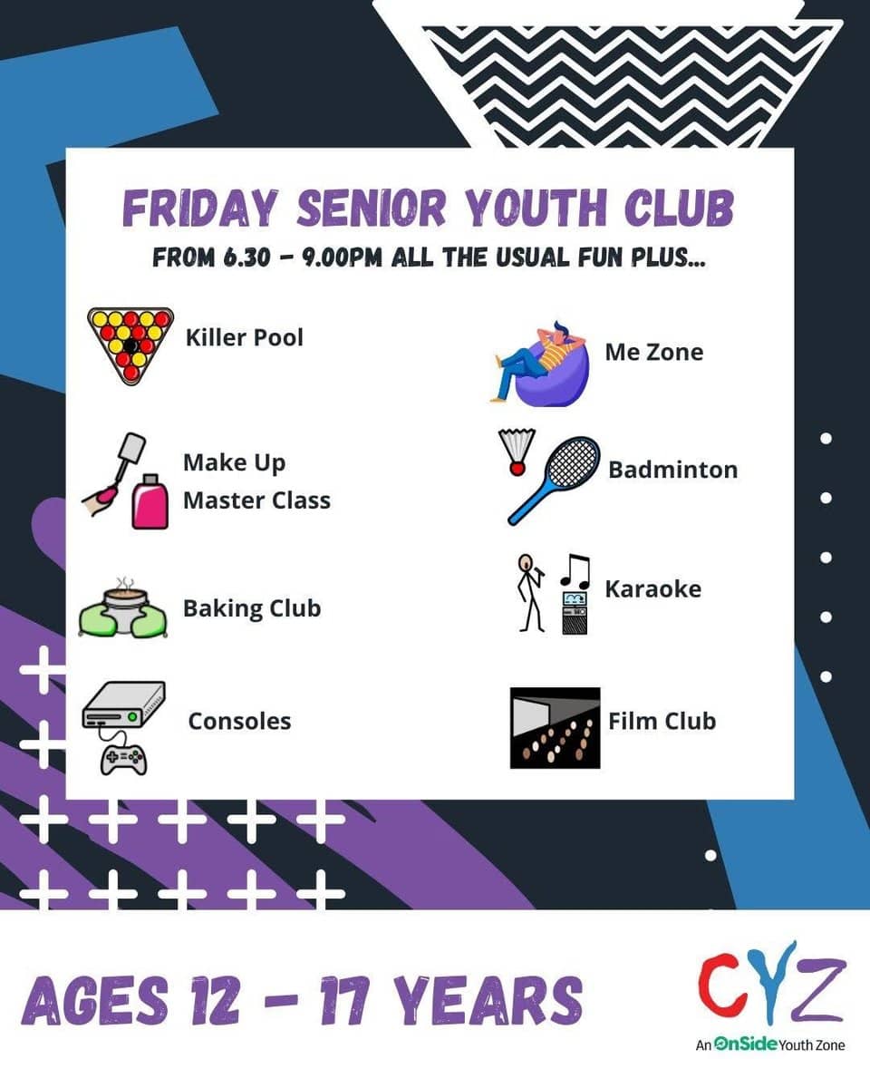 Regular Friday Groups poster