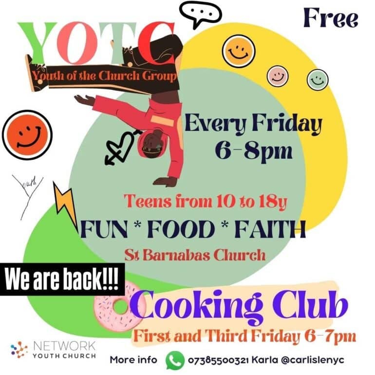 Regular Friday Groups poster
