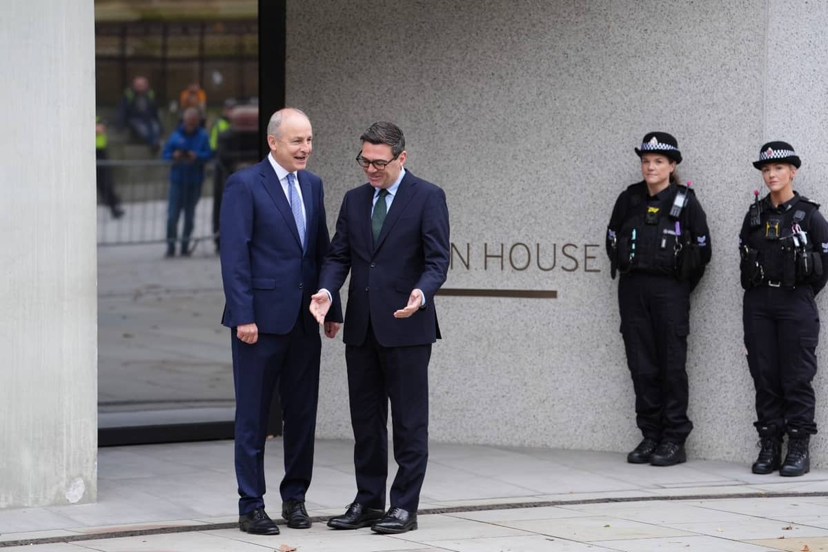 Burnham Vows To Deepen Relationship With EU As He Hosts Irelands Martin