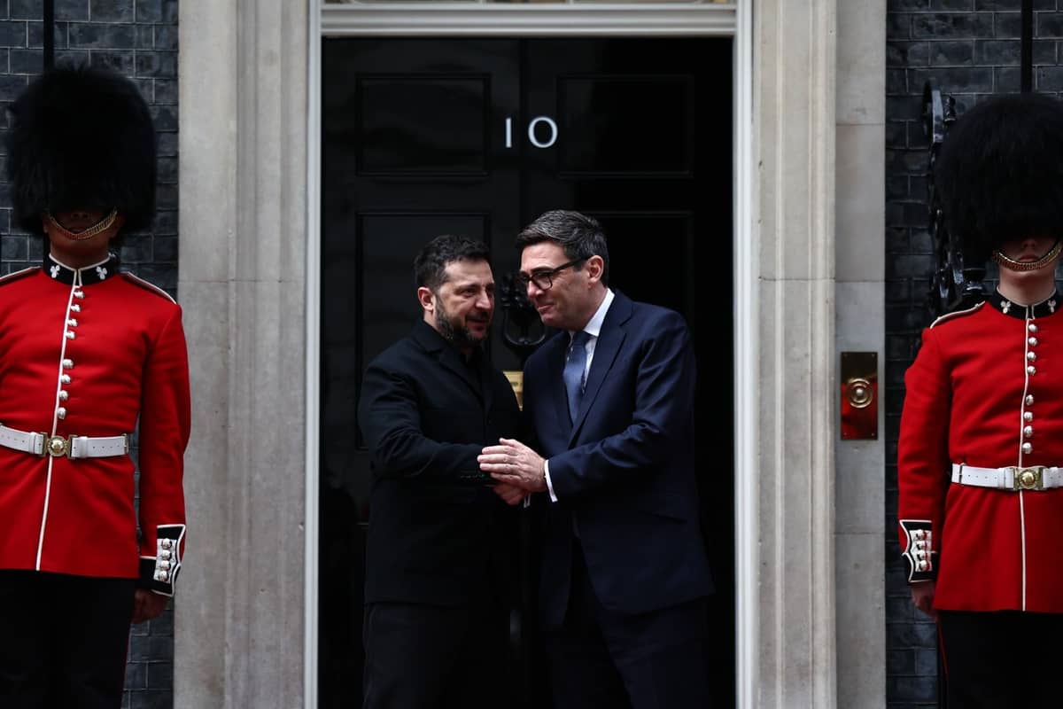 UKs Support For Ukraine Will Not Change Burnham Tells Zelensky