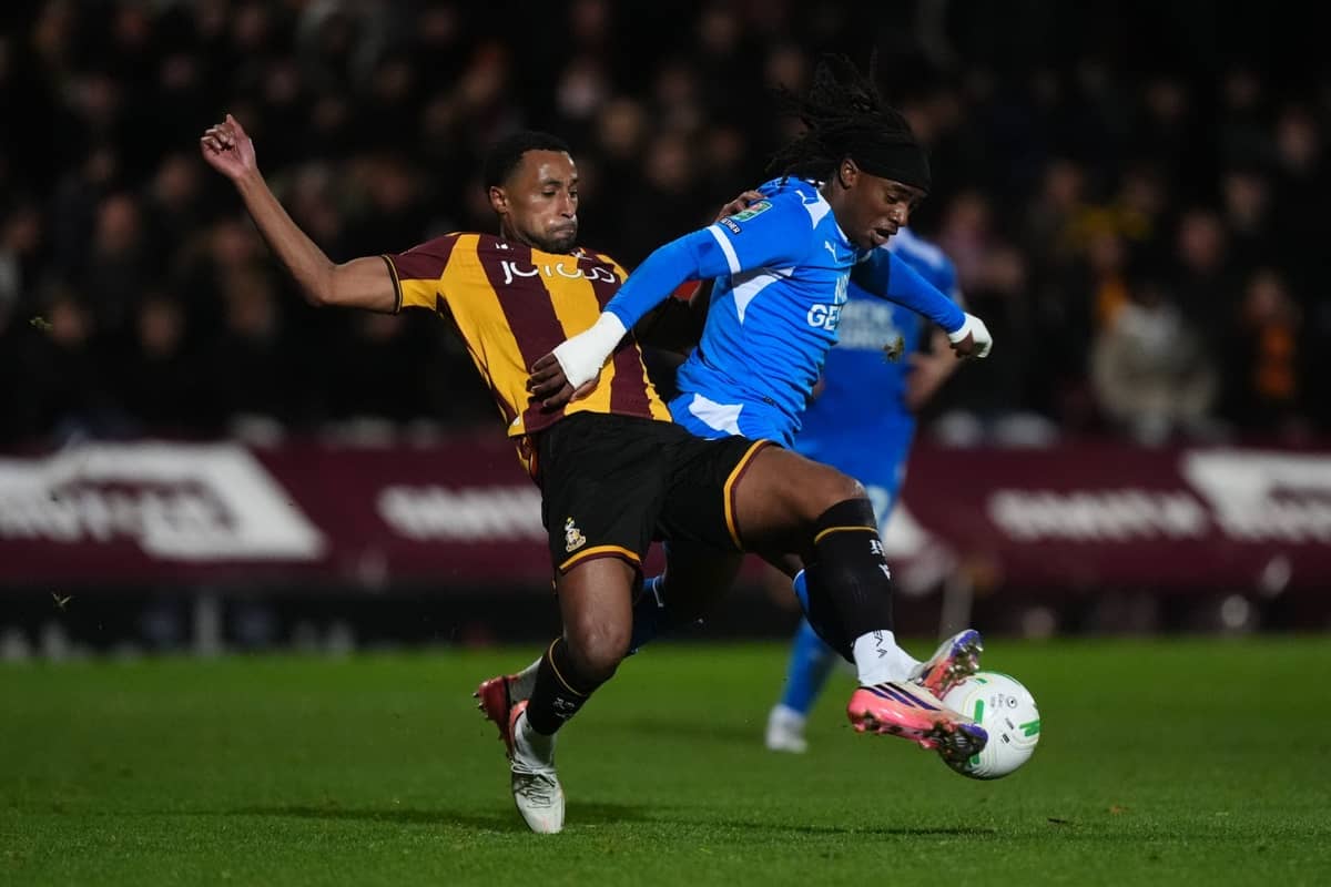 Bradford Defeat Peterborough To Reach EFL Cup Quarter Finals