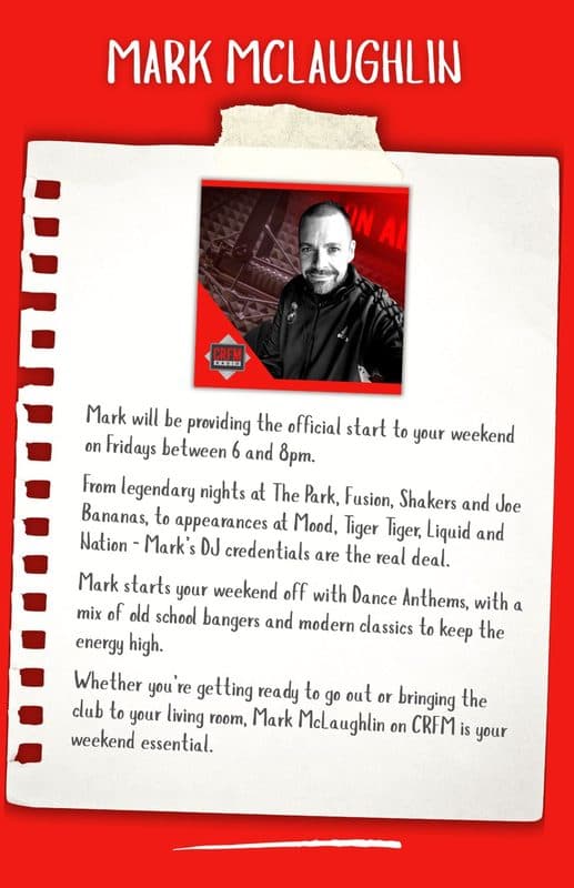 Mark McLaughlin - presenter biography
