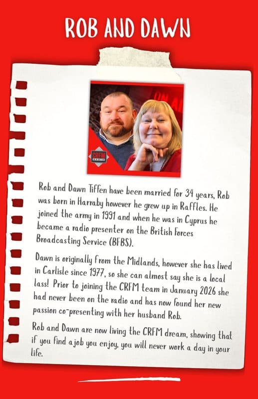 Rob & Dawn - presenter biography