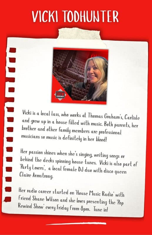 Vicky Todhunter - presenter biography