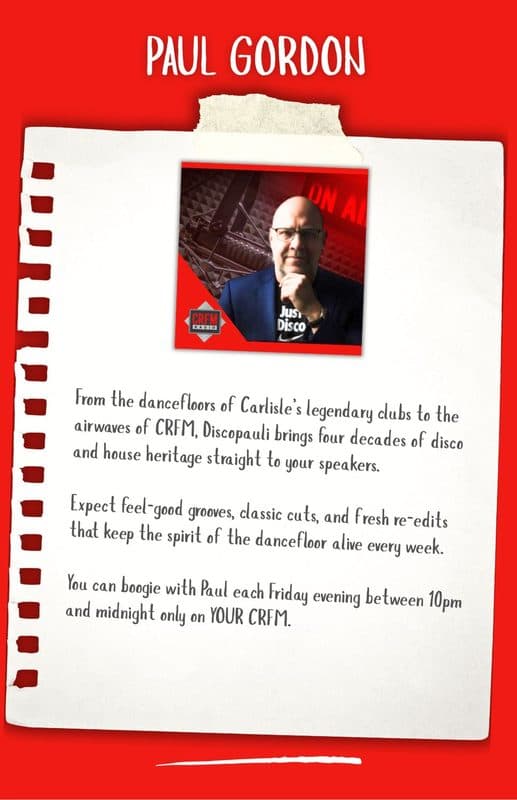 Paul Gordon - presenter biography