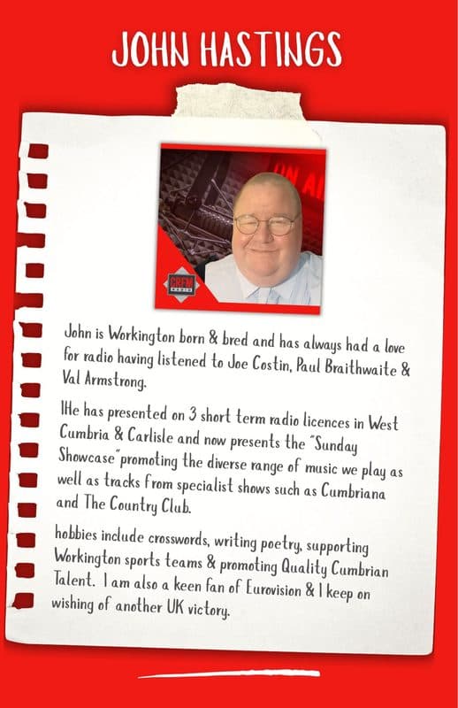 John Hastings - presenter biography