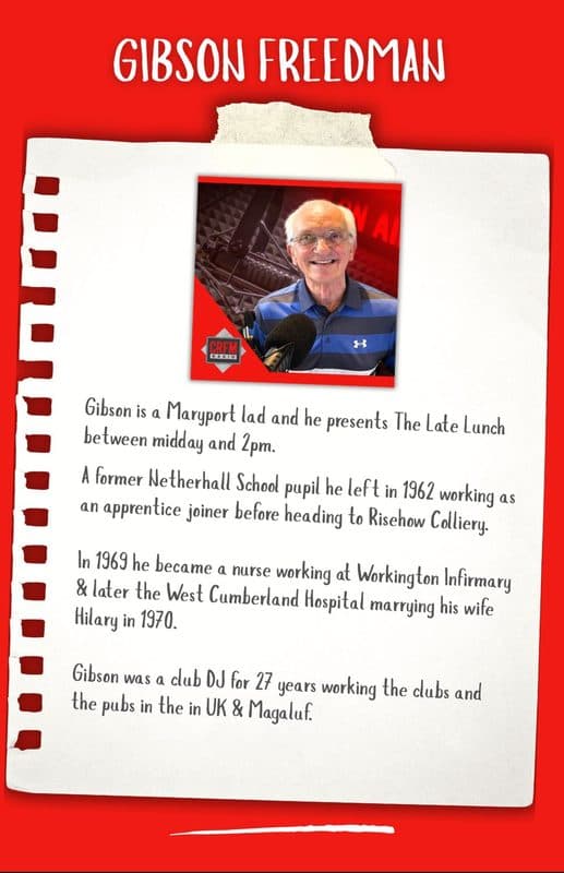 Gibson Freedman - presenter biography