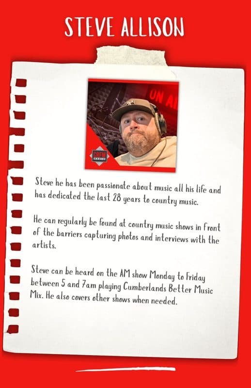 Steve Allison - presenter biography