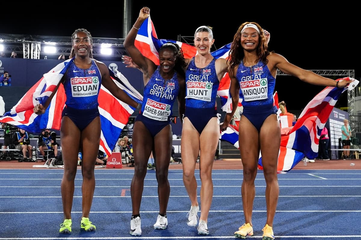 Relay Success Takes Amy Hunt Within One Of Four Gold Target
