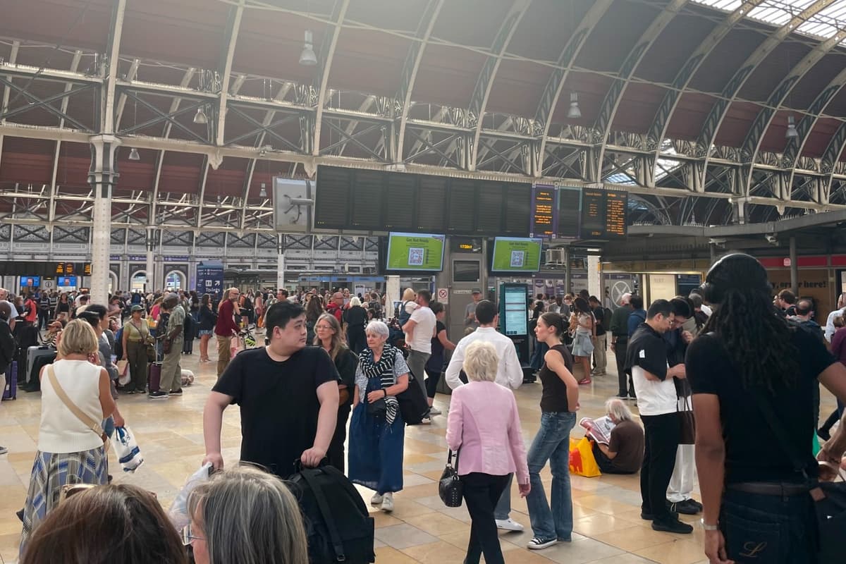 Trains Resume Services After Disruption From Fire Near London Paddington