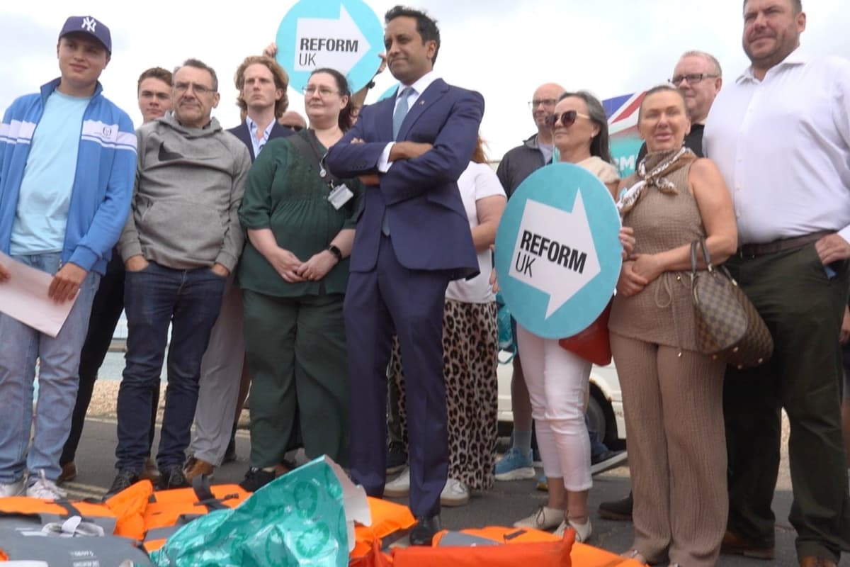 Farage Calls For Ban On Face Coverings In Public After Anti Migration Protests