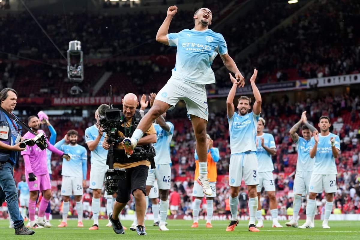 Erling Haaland Earns 10 Man Manchester City Victory In Fiery Old Trafford Clash