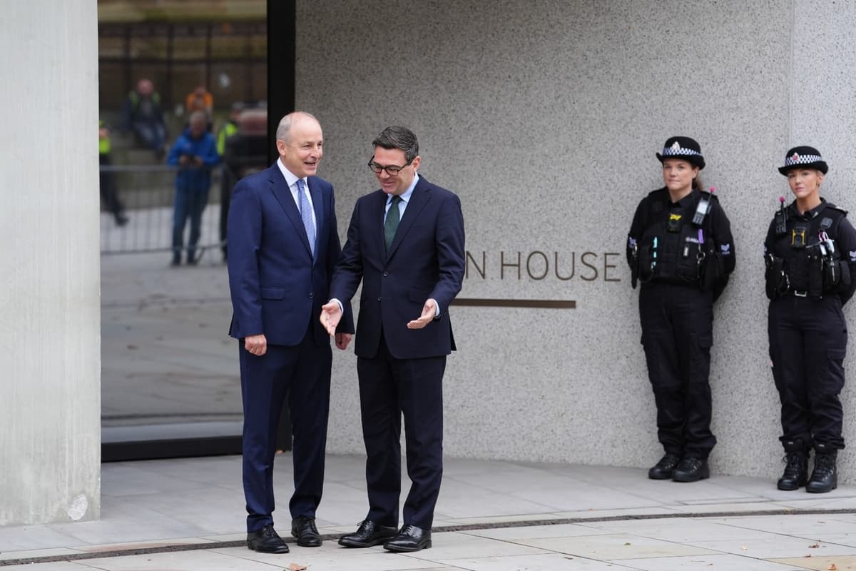 Burnham Vows To Deepen Relationship With EU As He Hosts Irelands Martin