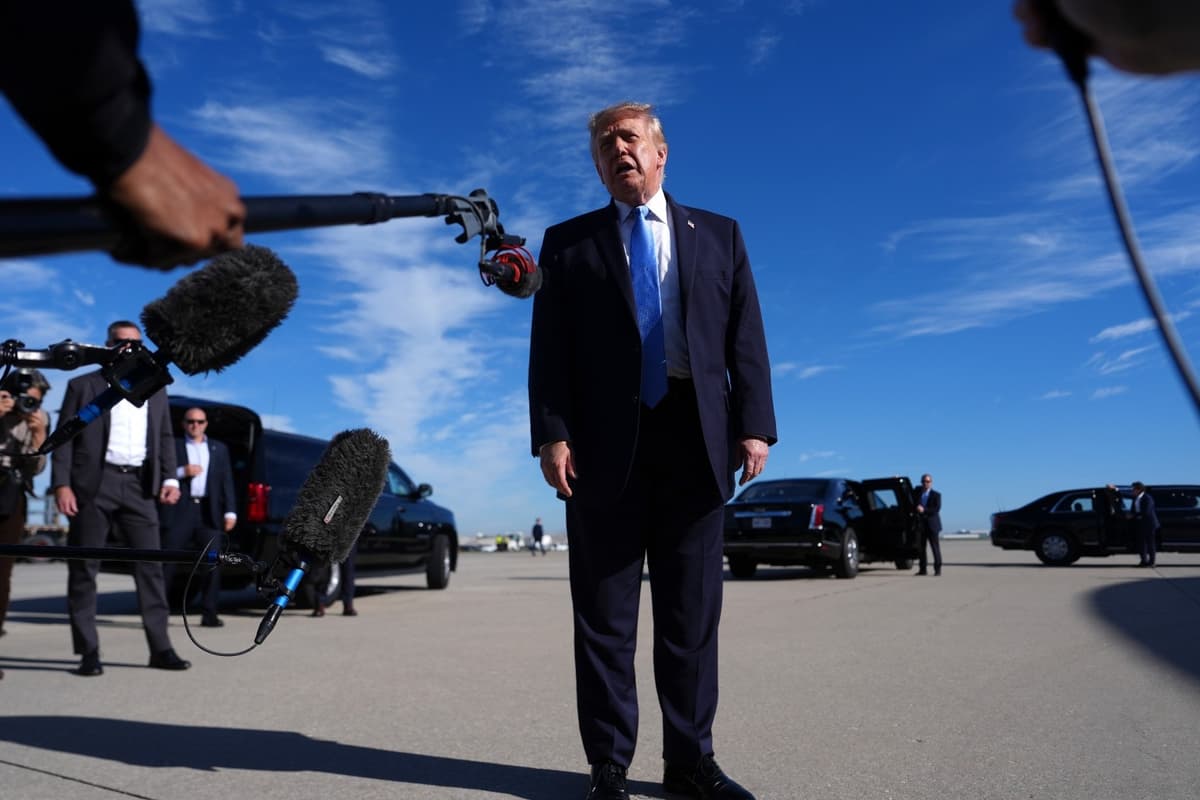 RAF Fairford Terror Plot Looking To Do Big Damage Donald Trump Says