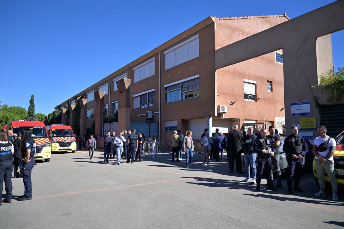 Pupil Detained After Suspected School Shooting In France