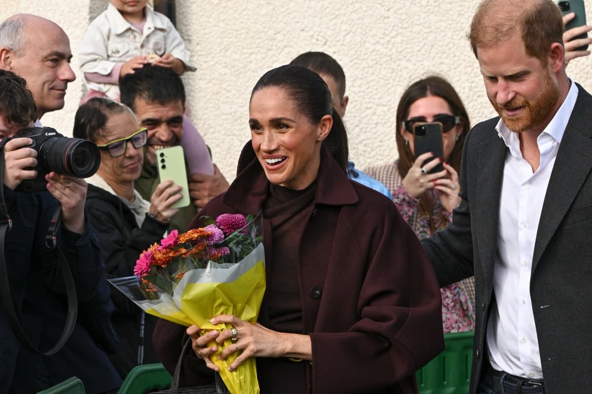 Meghan Says Its Great To Be Back At First Joint Engagement Since UK Return