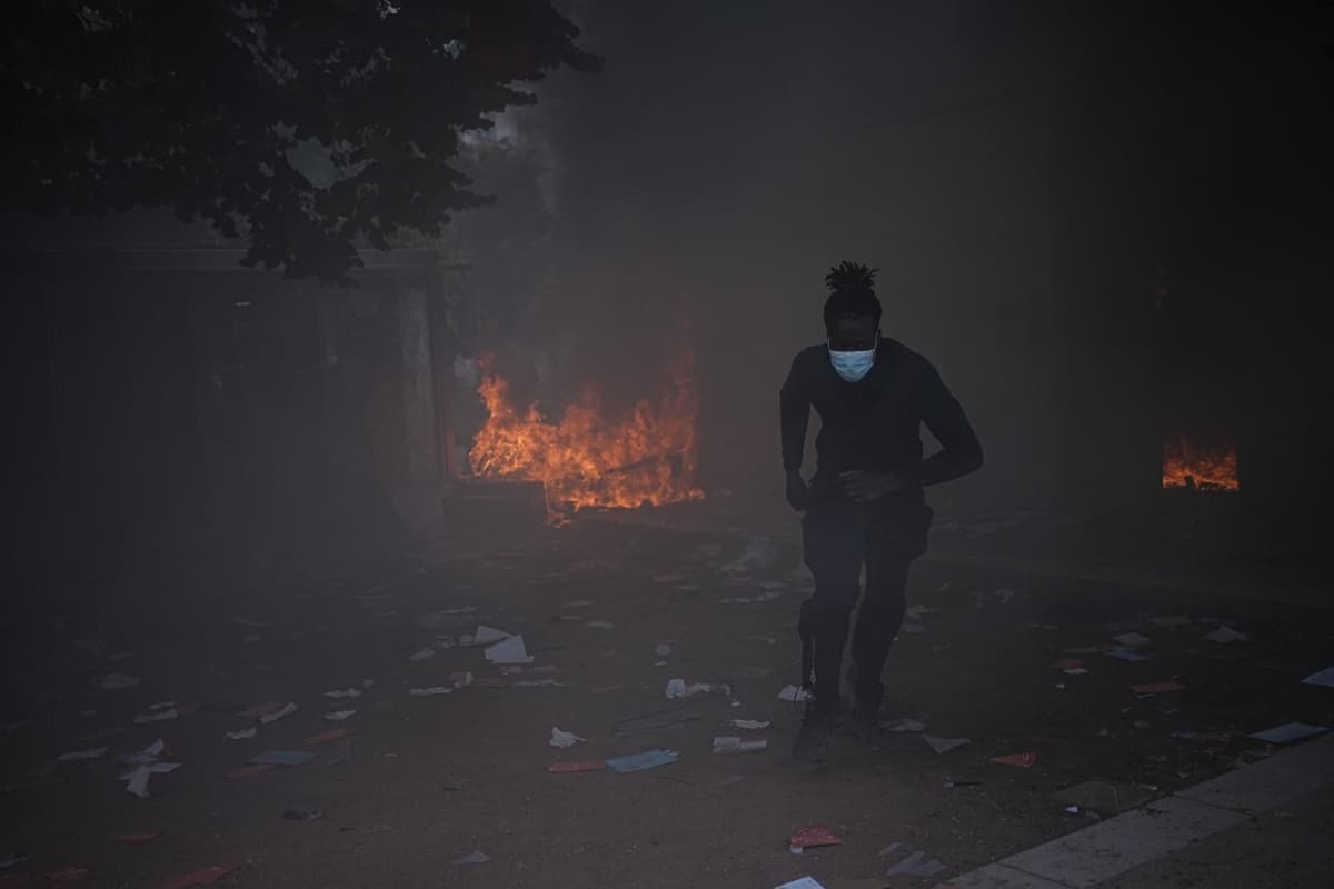 Tear Gas Used In Paris As Protesters Rally Across France