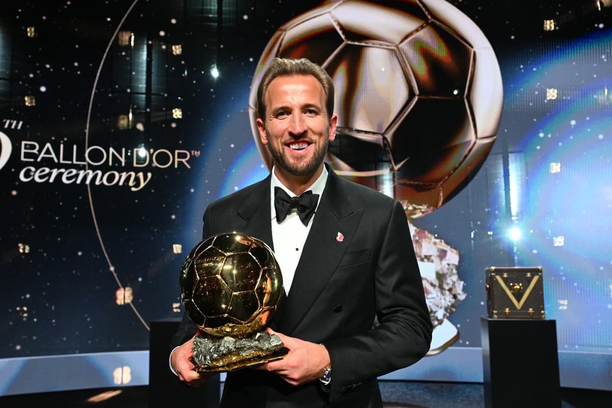 Harry Kane Describes Ballon DOr Win As A Dream Come True Then Eyes Repeat Win