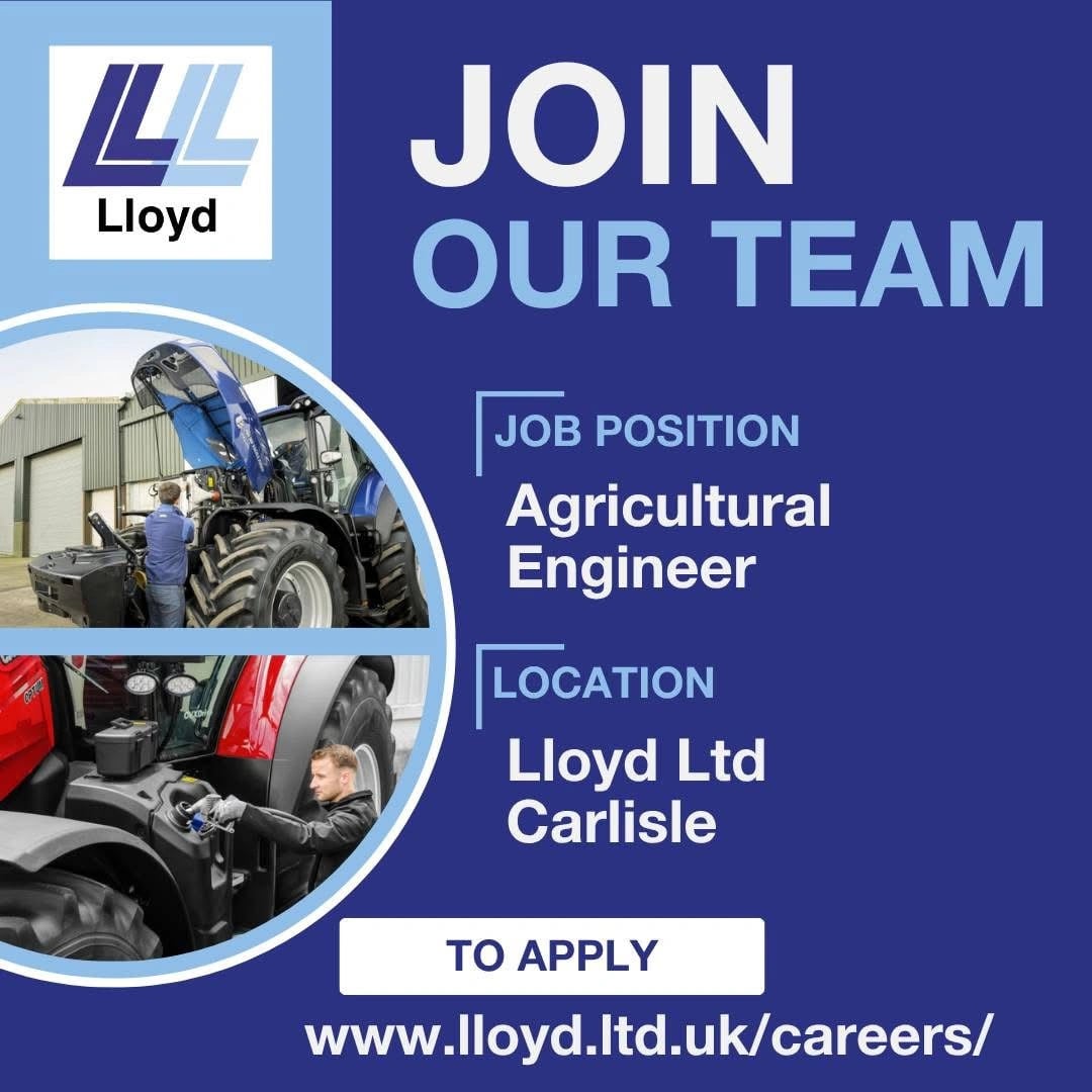 Agricultural Engineer recruitment poster