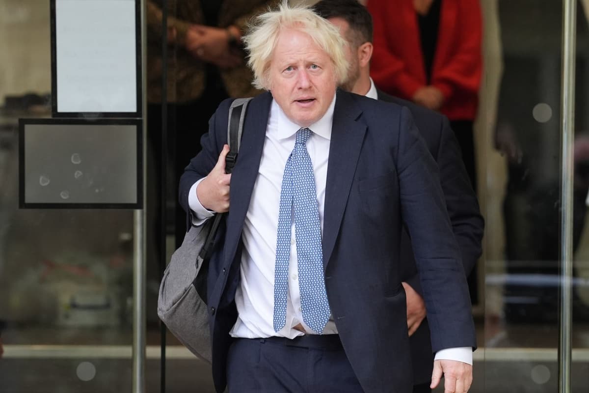 Drone May Have Been Meant For Boris Johnsons Train Says Ukrainian Railway Firm