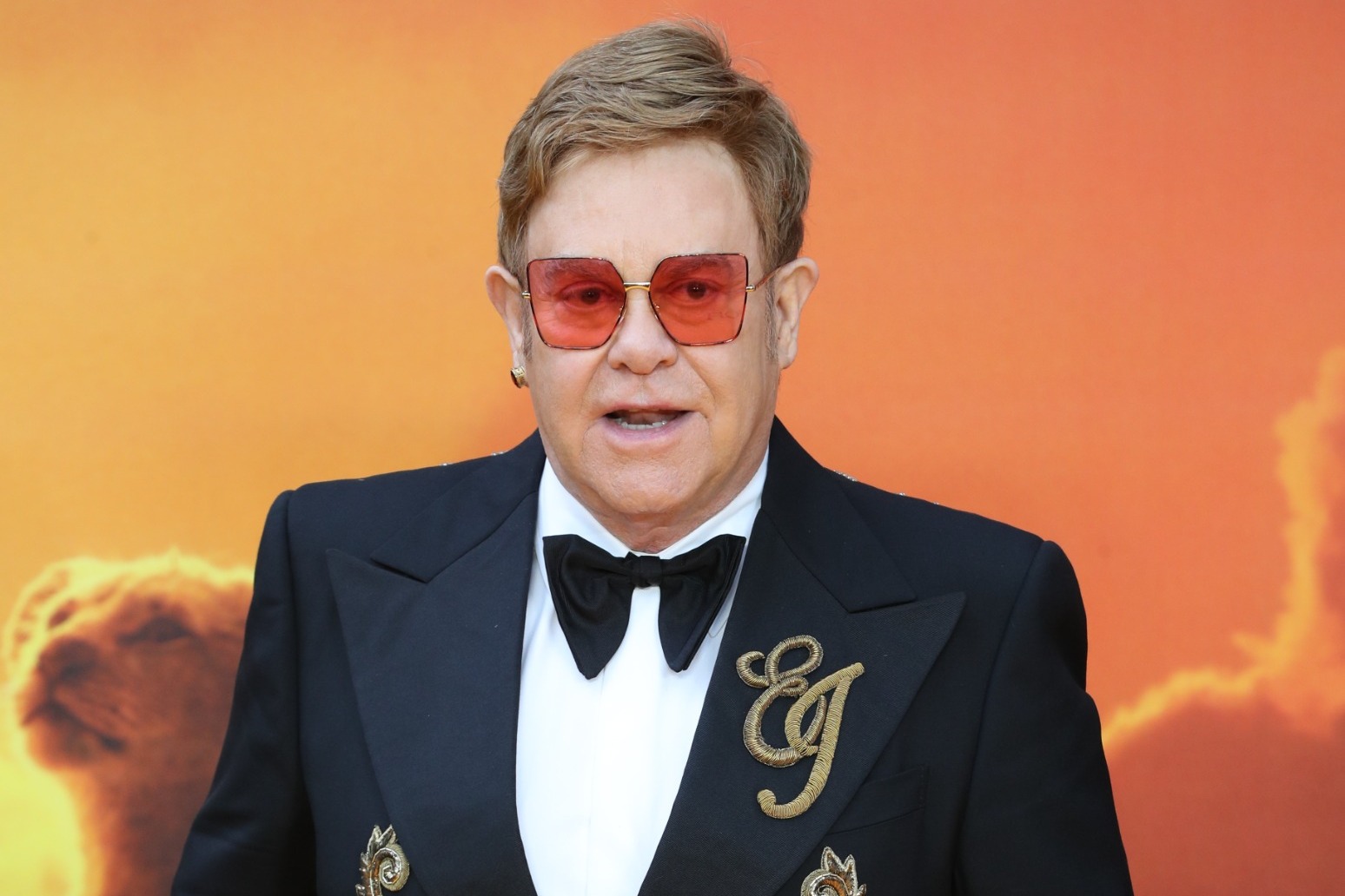 Elton John on distressing sight loss as he is unable to see his boys play