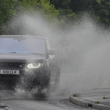 Amber Weather Warning As Thunderstorms Bring Threat Of Flooding
