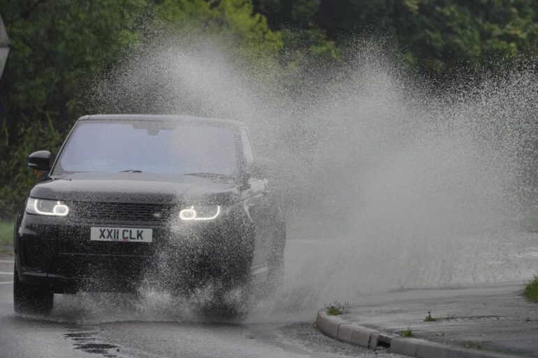 Amber Weather Warning As Thunderstorms Bring Threat Of Flooding