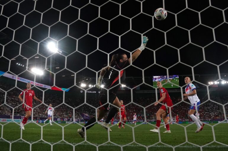 England Thrash Wales To Reach Euros Quarters