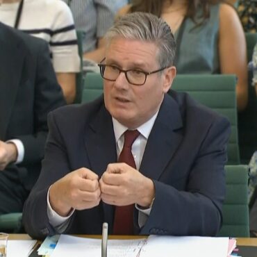 Starmer Says Boosting Living Standards Is Central Focus Of His Government