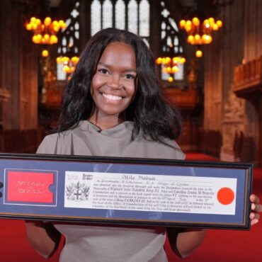 Oti Mabuse Receives Freedom Of The City Of London