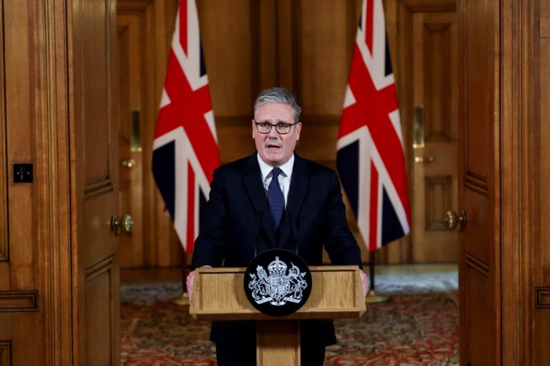 UK Will Recognise Palestine In September Unless Israel Takes Steps Over Gaza