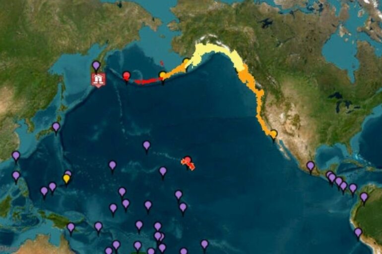 Tsunami Warnings Across Pacific Ocean After 88 Magnitude Earthquake