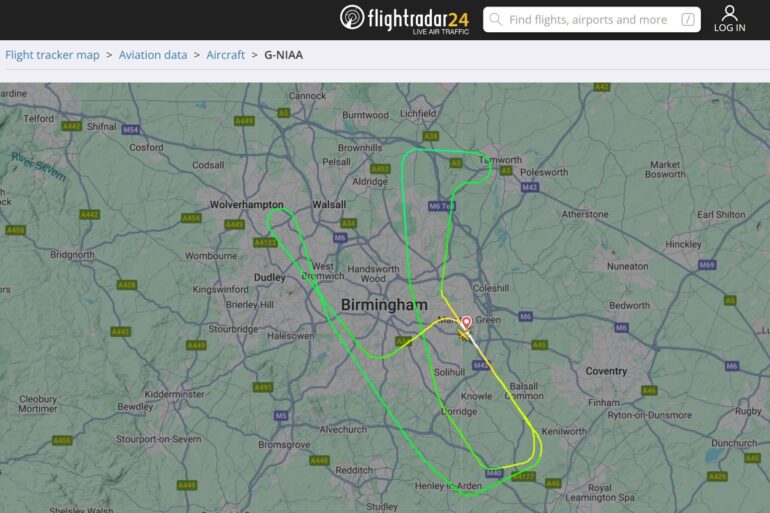 Birmingham Airport Runway Temporarily Closed