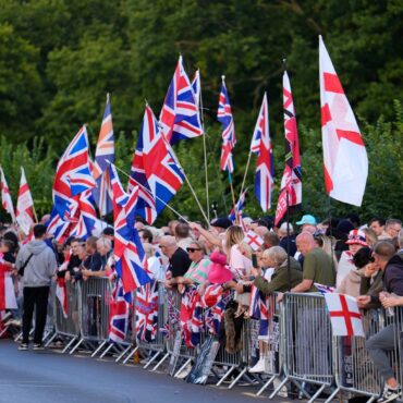 Protesters Gather Again At Epping Asylum Hotel