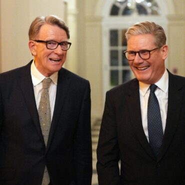 Mandelson Economical With The Truth Over Ties To Epstein