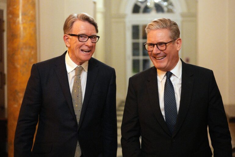 Mandelson Economical With The Truth Over Ties To Epstein