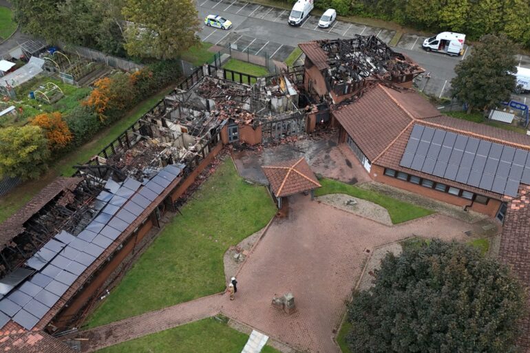 Man Arrested On Suspicion Of Criminal Damage And Arson After Fire At MPs Office