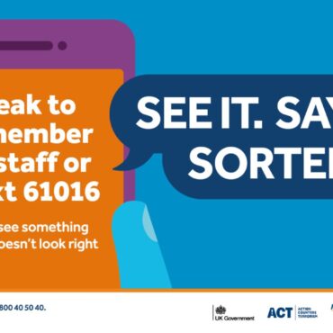 Train Passengers To Hear Refreshed Security Slogan See It Say It Sorted
