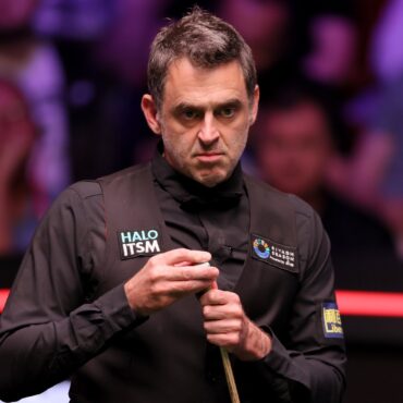 Ronnie OSullivan To Miss British Open Due To Medical Reasons