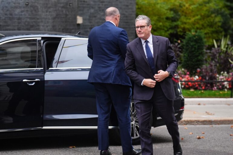 Starmer Calls For Agreement Without Delay On Peace Plan In Gaza