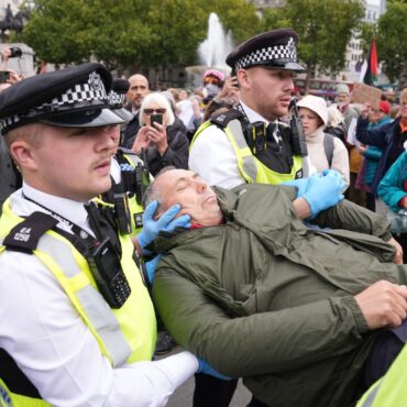 Arrests At Pro Palestine Protest Amid Condemnation From Politicians